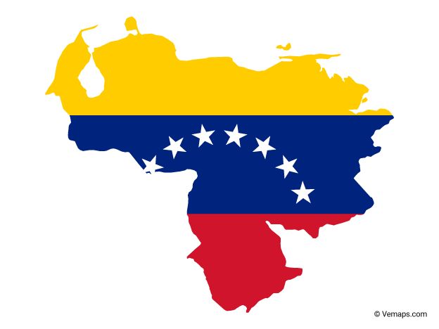 624x468 Vector Map Flag Map Of Venezuela Free Vector Maps Best Vector