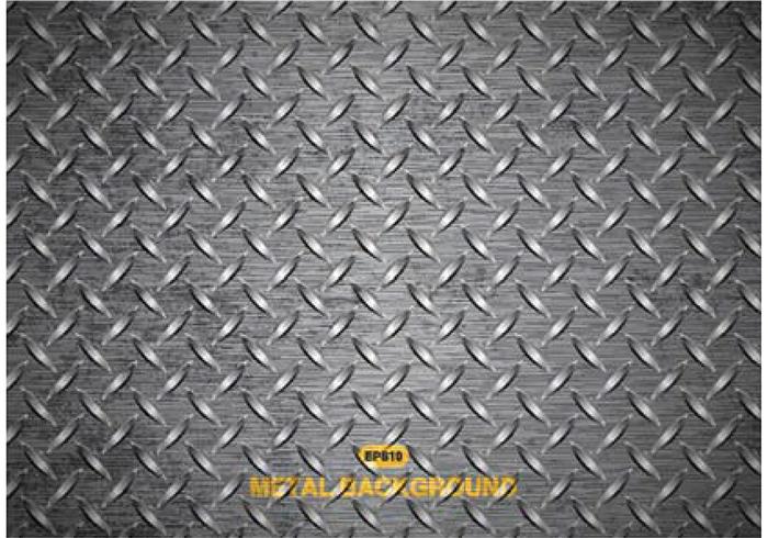 700x490 Vector Metal Diamond Plate Texture