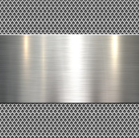 450x446 Background, Polished Metal Texture, Vector Royalty Free Vector
