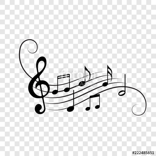 Music Notes Staff Icons Vector Background Stock Image And Royalty 500x500 Music Notes Staff Icons Vector Background Stock Image And Royalty