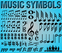 199x170 Music Symbols