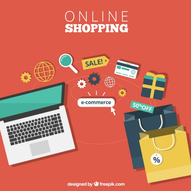 Online Shopping Vector Free Download 626x626 Online Shopping Vector Free Download