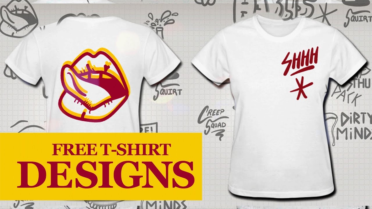 How To Design A Custom T Shirt Online Using My Free Vector Packs 1280x720 How To Design A Custom T Shirt Online Using My Free Vector Packs