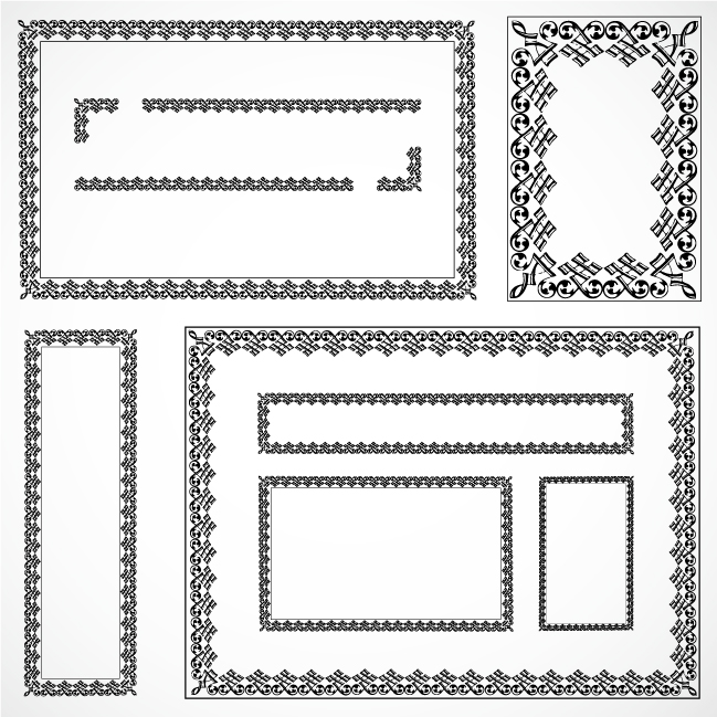 European Border Pattern 649x649 European Border Pattern