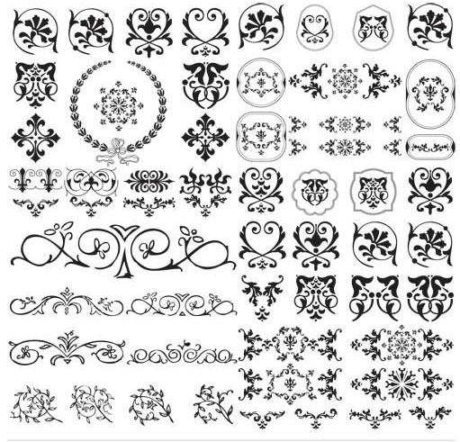 511x491 Design Floral Ornaments Vector Free Download