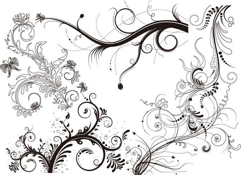 487x353 Ornament Free Vector Download