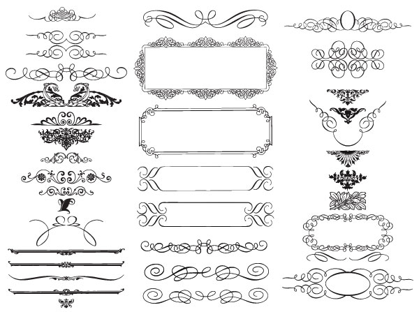 600x447 Vector Ornaments Download Free Vector Art Free Vectors