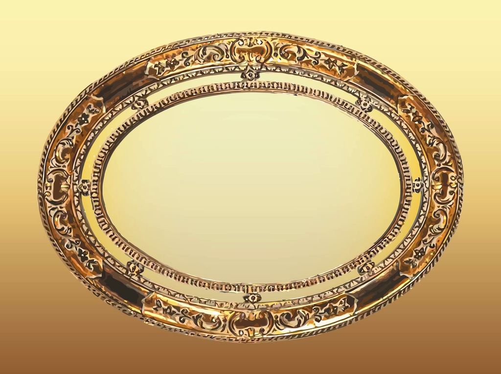 1024x765 Oval Frame Vector Art Graphics