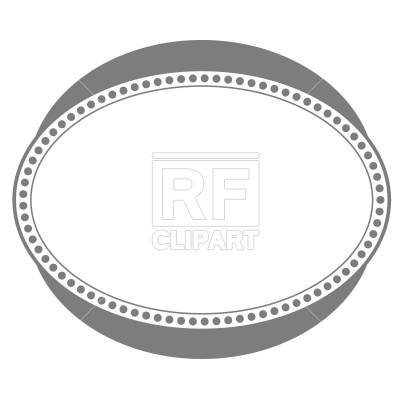 400x400 Oval Frame Vector Image Of Borders And Frames Prague