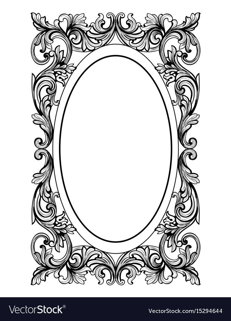 776x1080 Frame Design Picture Frame Free Vector Oval Vintage Frame Design