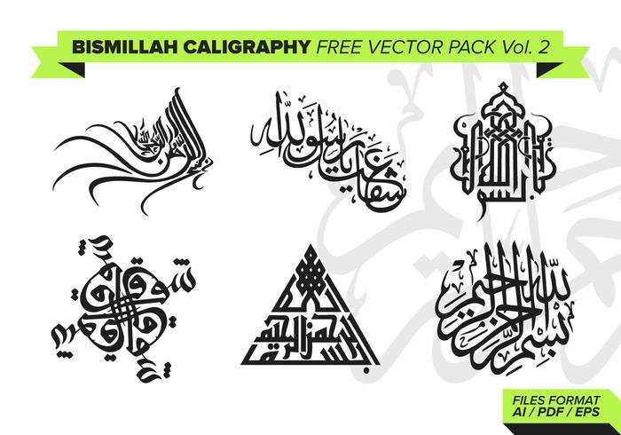 700x490 Calligraphy Free Vector Art
