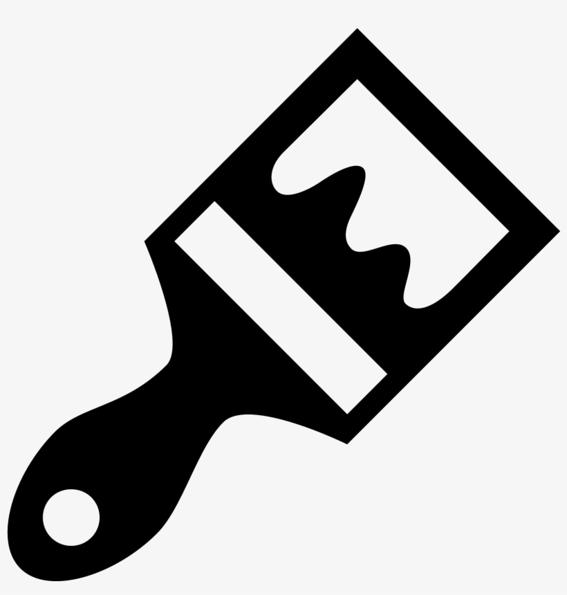 820x860 Brush Icon Vector