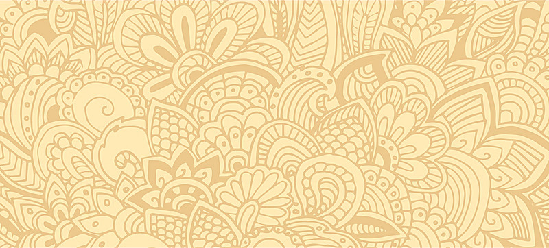 800x362 Vector Pattern Background, Pattern, Yellow, Traditional Background