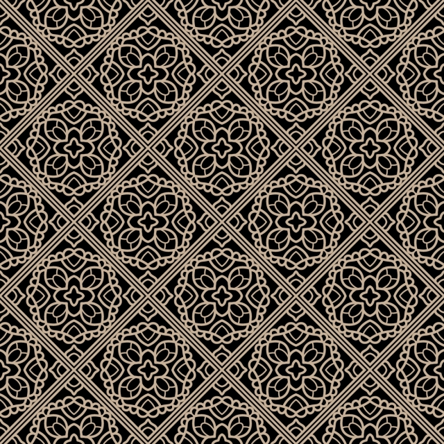 640x640 Boho Tile Seamless Pattern Background, Pattern, Wallpaper