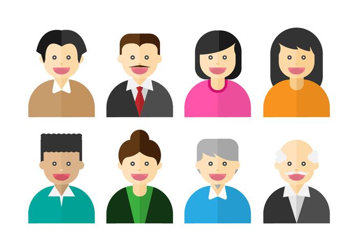 700x490 People Free Vector Art
