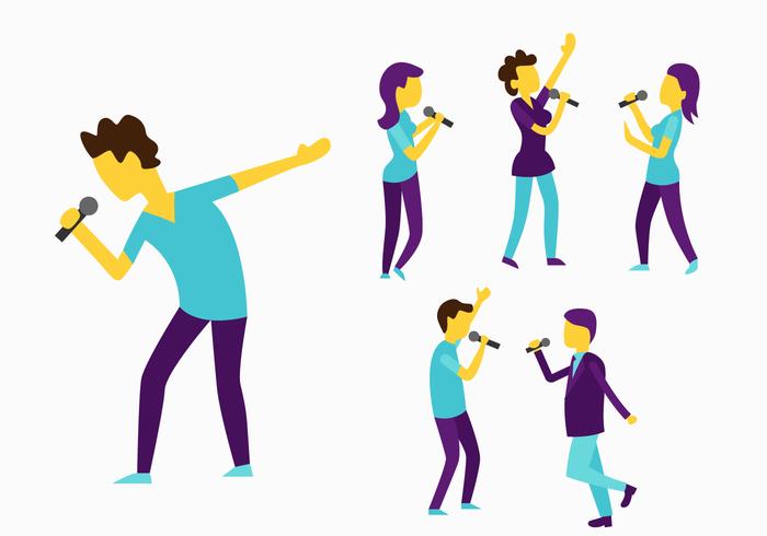 700x490 Vector People Singing