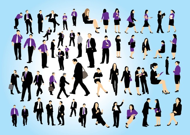 646x458 Business People Vectors Free Vector Graphics Everypixel