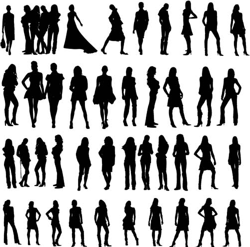 500x495 Collection Of 'free People Silhouette' Download More Than