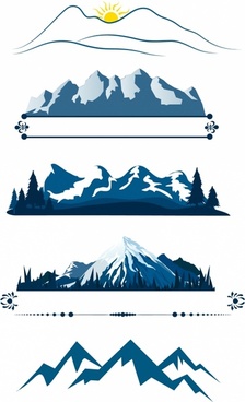 224x368 Mountain Free Vector Download