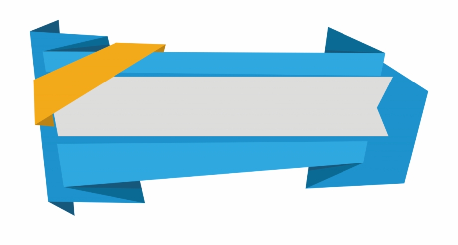 920x493 Blue Banner Vector Free Png