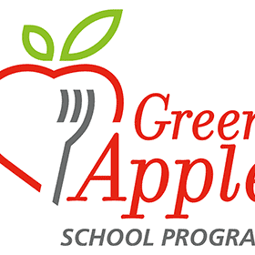 Green Apple School Program Vector Logo Free Download 280x280 Green Apple School Program Vector Logo Free Download