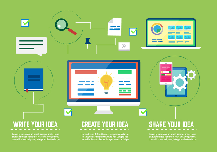 700x490 Free Vector Digital Icons