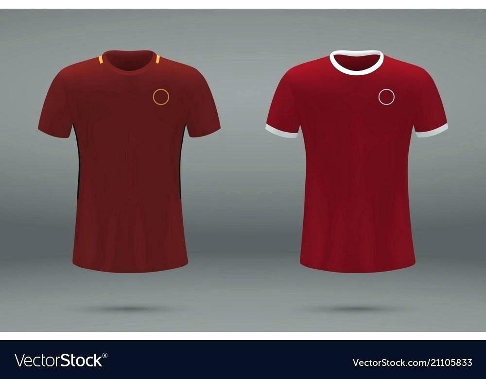 1000x780 Football Kit Royalty Free Vector Image Jersey Template Download