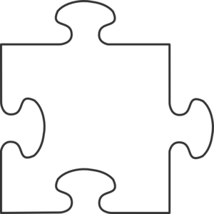 White Border Puzzle Piece Top Clip Art 300x300 White Border Puzzle Piece Top Clip Art