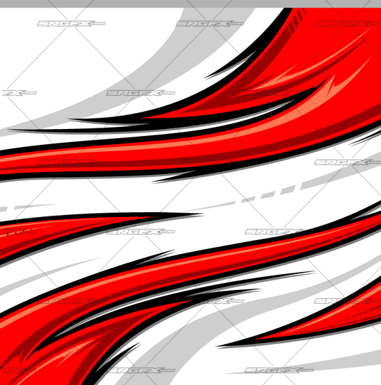 550x555 Vector Single Racing Graphic