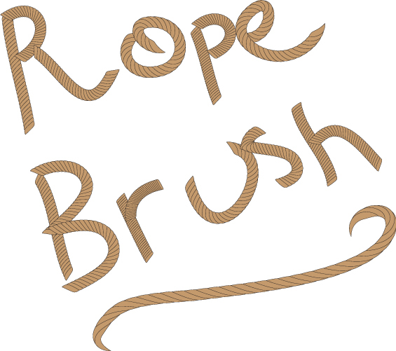 565x501 Create Your Own Vector Rope Brush In Adobe Illustrator
