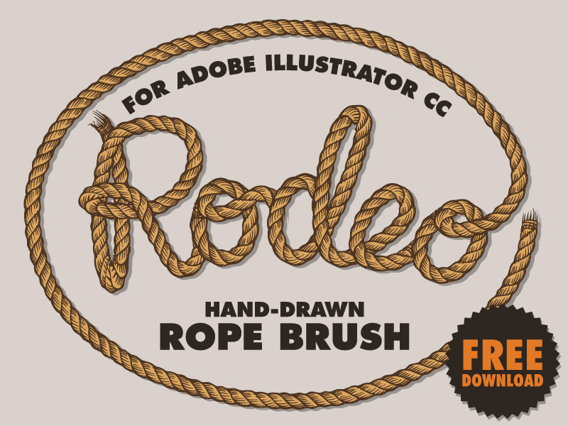 800x600 Free Rope Brush For Illustrator