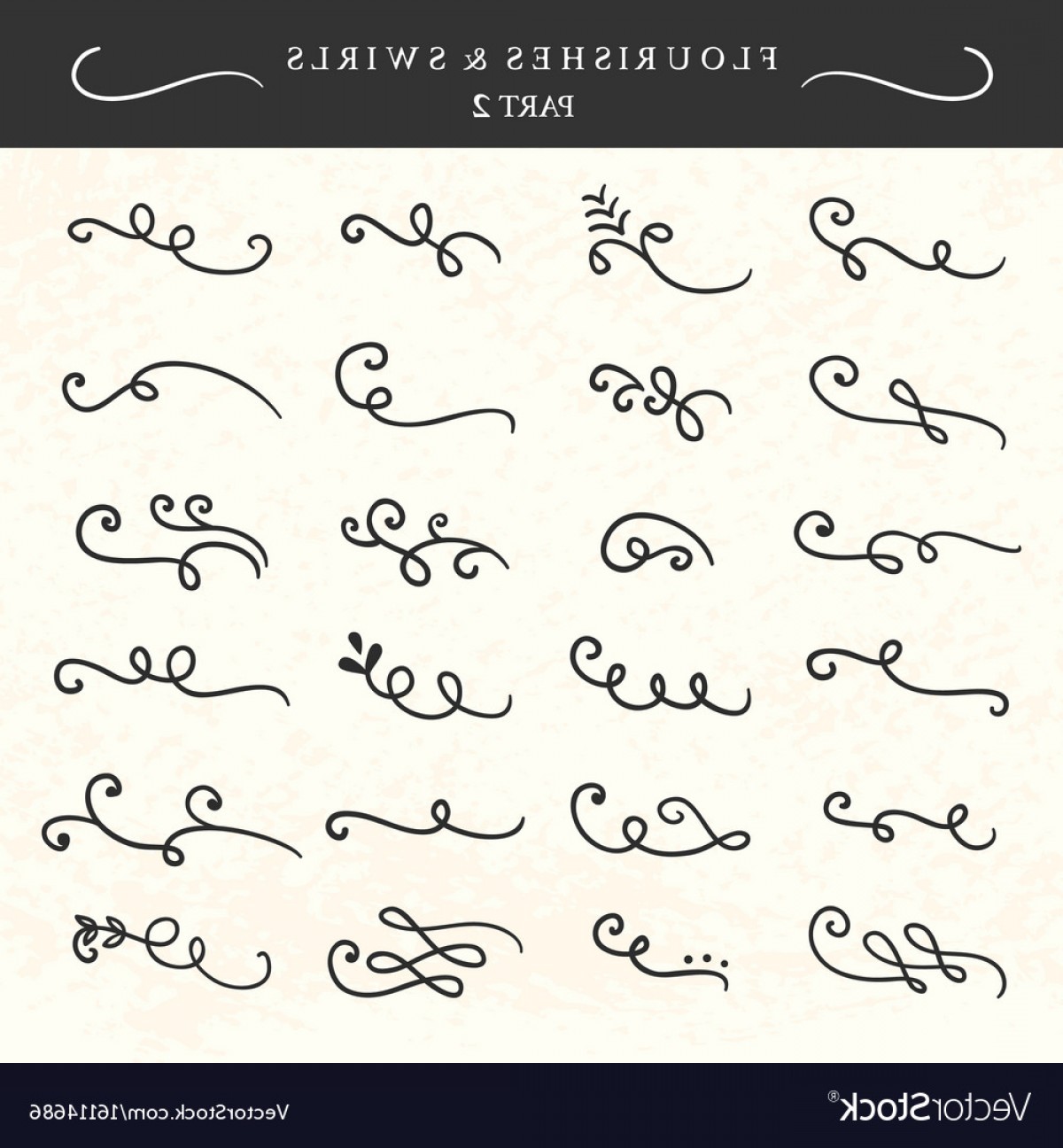 Flourishes Swirls Curls And Scrolls Set Vector Cqrecords 1200x1296 Flourishes Swirls Curls And Scrolls Set Vector Cqrecords
