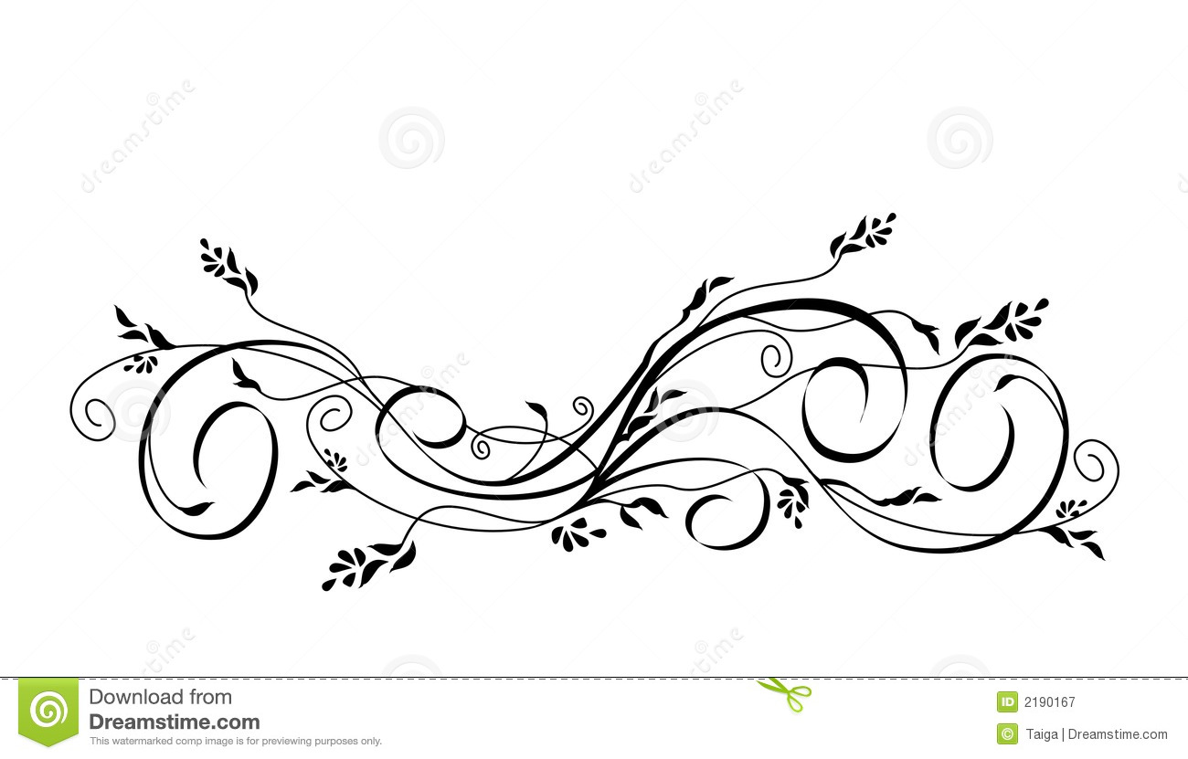 Free Vector Scrollwork