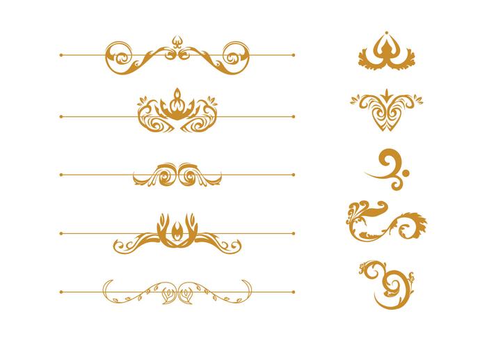 700x490 Scrollwork Free Vector Art