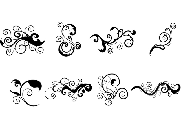 632x443 Scrollwork Vector Free Vector Download Cannypic
