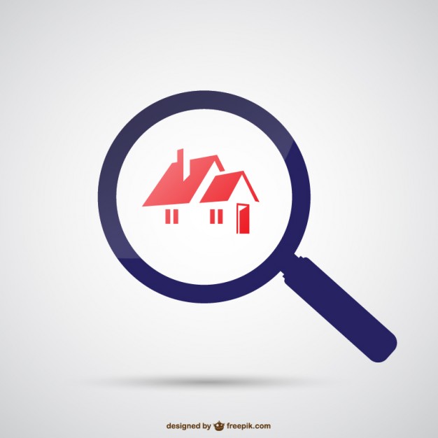 626x626 Searching For House Vector Free Download