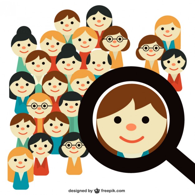 626x626 People Search Vector Free Download