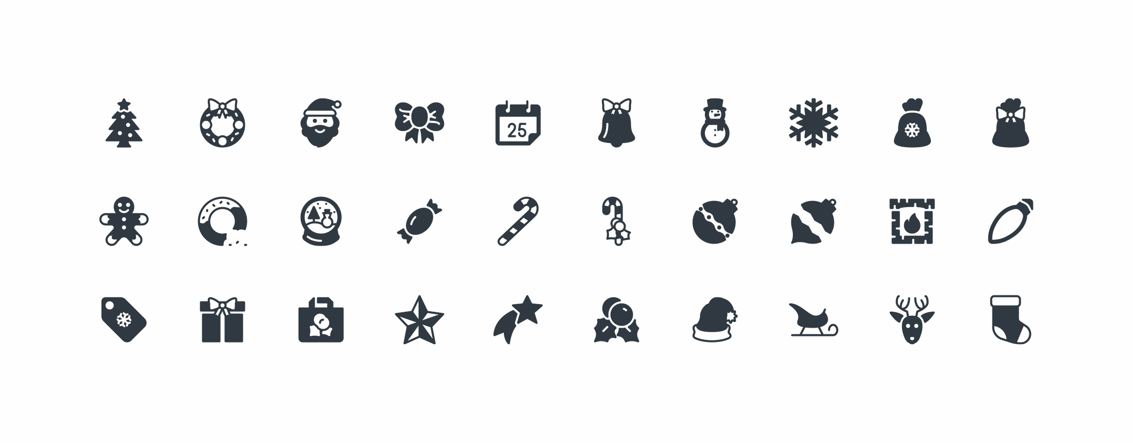 2208x864 Free Vector Icons Sets Those Icons