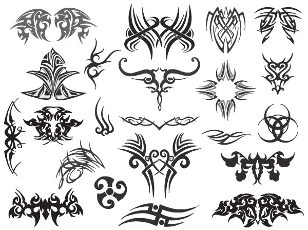 600x447 Tribal Vector Set Download Free Vector Art Free Vectors