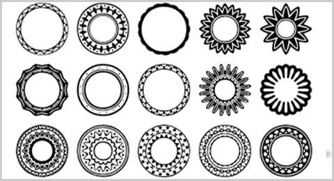 480x260 Photoshop Custom Shapes Free To Download