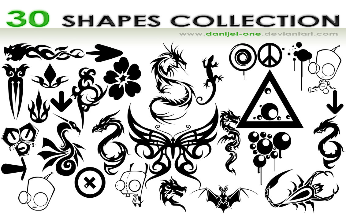 1131x707 Free Custom Photoshop Shapes Inspirationfeed