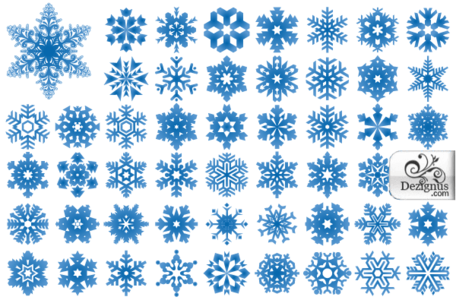 456x300 Free Free Vector Snowflakes Illustrator And Photoshop Shapess