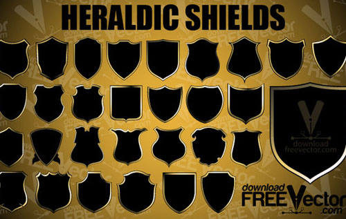 500x317 Free And Attractive Vector Shields For Designers Designbeep