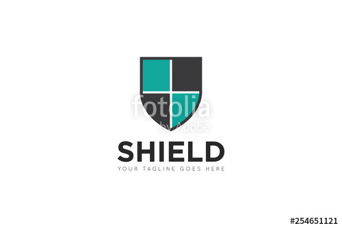 500x334 Shield Logo And Icon Vector Design Template Vector Illustrator