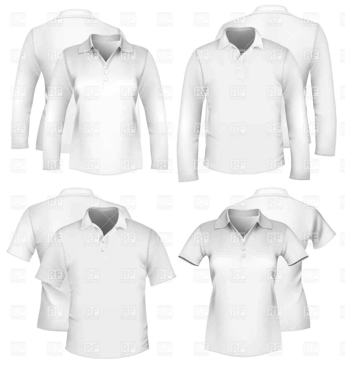 1131x1200 Men's And Women's Shirt Design Templates Vector Image Of Beauty