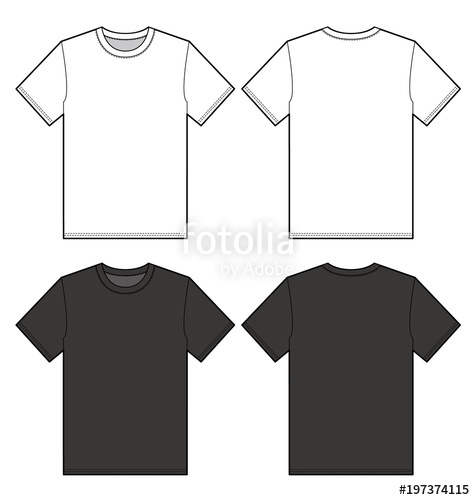 Free Vector Shirt Template at Vectorified.com | Collection of Free ...