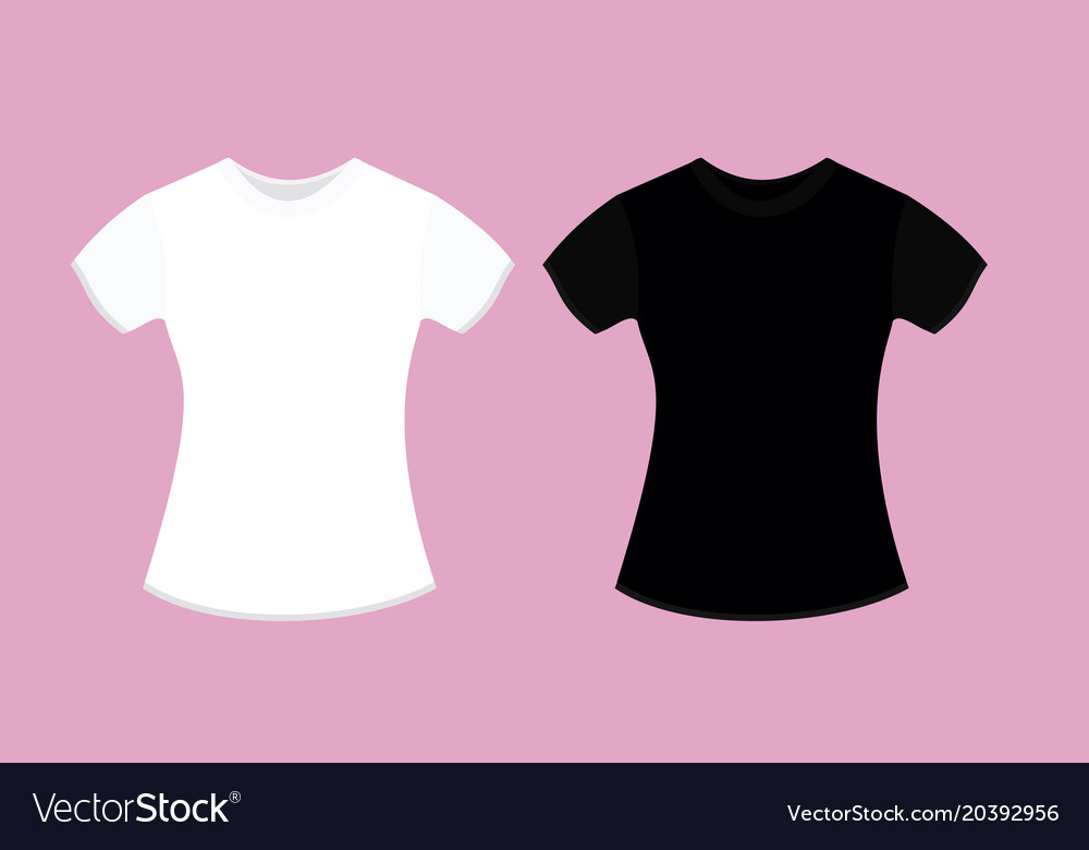 1000x780 Woman T Shirt Template Woman T Shirt Design Template Royalty Free