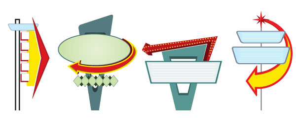 600x253 Free Graphics Vector Arrow Symbols And Shapes