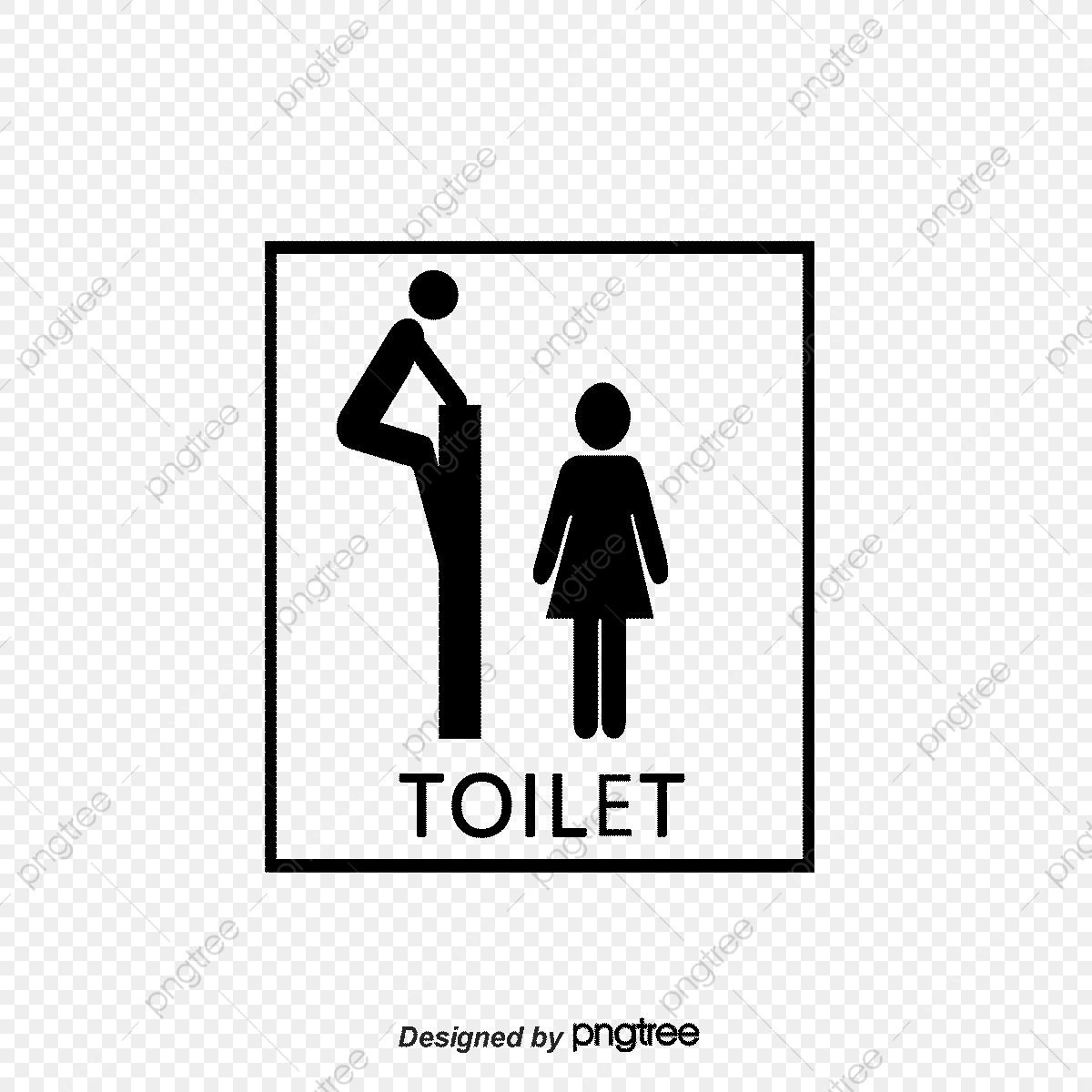 1200x1200 Funny Toilet Sign, Toilet Vector, Sign Vector, Funny Png