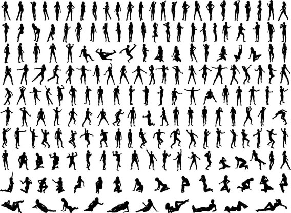 568x415 Huge Collection Of Vector Silhouettes Free To Download